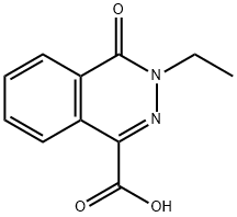 3-ETHYL-4-OXO-3,4-DIHYDRO-PHTHALAZINE-1-CARBOXYLIC ACID Struktur