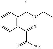 3-ETHYL-4-OXO-3,4-DIHYDRO-PHTHALAZINE-1-CARBOXYLIC ACID AMIDE Structure