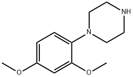 1-(2,4-ジメトキシフェニル)ピペラジン 化学構造式