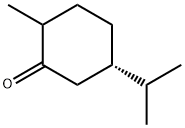 Cyclohexanone, 2-methyl-5-(1-methylethyl)-, (5S)- (9CI) 结构式