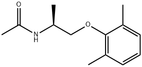 (S)-N-[2-(2,6-diMethylphenoxy)-1-Methylethyl]acetaMide 结构式