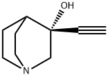 1-Azabicyclo[2.2.2]octan-3-ol, 3-ethynyl-, (3R)- (9CI) Struktur