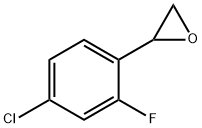 Oxirane, 2-(4-chloro-2-fluorophenyl)- Struktur