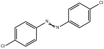 1,2-ビス(4-クロロフェニル)ジアゼン 化学構造式