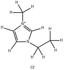 1-ETHYL-3-METHYLIMIDAZOLIUM CHLORIDE-D11 Structure