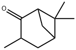 3,6,6-TRIMETHYLBICYCLO-3,1,1-HEPTAN-2-ONE Structure