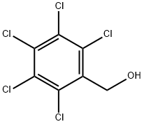 (2,3,4,5,6-pentachlorophenyl)methanol Structure