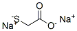 disodium sulphidoacetate Struktur