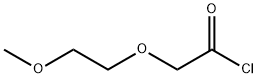 (2-メトキシエトキシ)アセチルクロリド 化学構造式