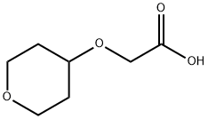 2-[(Tetrahydro-2H-pyran-4-yl)oxy]acetic acid Struktur