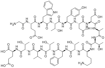H-GLY-GLU-TRP-THR-TYR-ASP-ASP-ALA-THR-LYS-THR-PHE-THR-VAL-THR-GLU-OH|PROTEIN G B1 DOMAIN (41-56)