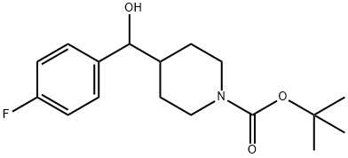 Tert-Butyl 4-((4-fluorophenyl)(hydroxy)methyl)piperidine-1-carboxylate|4-((4-氟苯基)(羟基)甲基)哌啶-1-甲酸叔丁酯