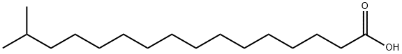 15-甲基十六烷酸,1603-03-8,结构式