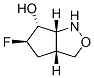 1H-Cyclopent[c]isoxazol-6-ol,5-fluorohexahydro-,[3aR-(3aalpha,5alpha,6beta,6aalpha)]-|