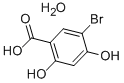 一水5-溴-2,4-二羟基苯甲酸, 160348-98-1, 结构式