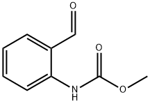 Carbamic  acid,  N-(2-formylphenyl)-,  methyl  ester Structure