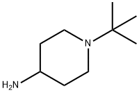 1-TERT-BUTYLPIPERIDIN-4-AMINE 化学構造式
