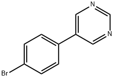 5-(4-Bromophenyl)pyrimidine Struktur