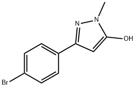 5-(4-BROMOPHENYL)-2,4-DIHYDRO-2-METHYL-3H-PYRAZOL-3-ONE|3-(4-溴苯基)-1-甲基-1H-吡唑-5-醇