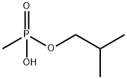 ISOBUTYL HYDROGEN METHYLPHOSPHONATE, 1604-38-2, 结构式