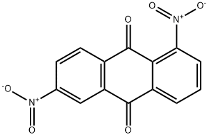 1,6-dinitroanthraquinone Struktur