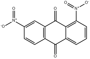 1,7-二硝基蒽醌,1604-43-9,结构式