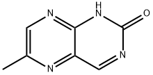 6-Methyl-2(1H)-pteridinone,16041-23-9,结构式