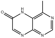 4-Methyl-6(5H)-pteridinone Struktur