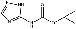 Carbamic acid, 1H-1,2,4-triazol-3-yl-, 1,1-dimethylethyl ester (9CI)|(1H-1,2,4-三唑-5-基)氨基甲酸叔丁酯