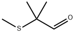 2-methyl-2-(methylthio)propionaldehyde Struktur