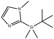 2-(T-BUTYL DIMETHYLSILYL)-1-METHYL IMADAZOLE Structure