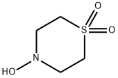 Thiomorpholin-4-ol 1,1-dioxide 结构式