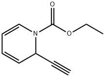 1(2H)-Pyridinecarboxylic  acid,  2-ethynyl-,  ethyl  ester 结构式