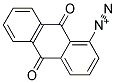 9,10-ジヒドロ-9,10-ジオキソ-1-アントラセンジアゾニウム 化学構造式