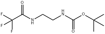 N-[2-(三氟乙酰氨基)乙基]氨基甲酸叔丁酯,160502-09-0,结构式
