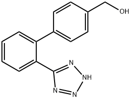 2'-[(1H-Tetrazol-5-yl)biphenyl-4-yl]Methanol Structure
