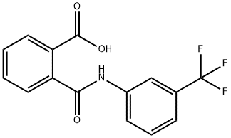 3'-(TRIFLUOROMETHYL)PHTHALANILIC ACID Structure