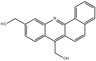 7,10-BIS-HYDROXYMETHYLBENZ[C]ACRIDINE,160543-10-2,结构式