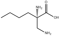 L-Norleucine, 2-(aminomethyl)- (9CI) Structure