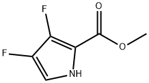 1H-Pyrrole-2-carboxylicacid,3,4-difluoro-,methylester(9CI) Structure