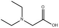 N,N-ジエチルグリシン 化学構造式