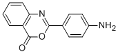 2-(4-AMINOPHENYL)-4H-3,1-BENZOXAZIN-4-ONE,16063-04-0,结构式