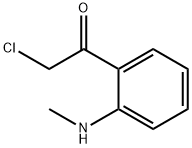 Ethanone, 2-chloro-1-[2-(methylamino)phenyl]- (9CI) Structure