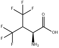 4,4,4,4',4',4'-ヘキサフルオロ-DL-バリン 化学構造式