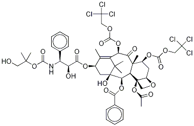 160651-89-8 N-Des-t-boc-N-2-(1-hydroxy-2-methyl)propyloxycarbonxyl-7,10-O-bis{[(2,2,2-trichloroethyl)oxy]carbonyl} Docetaxel