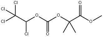 [2-(2-Methoxycarbonyl)propyl]1’,2’,2’,2’-tetrachloroethylcarbonate,160651-93-4,结构式