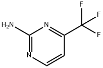 2-Amino-4-(trifluoromethyl)pyrimidine Struktur