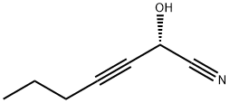 (S)-2-HYDROXY-3-HEPTYNENITRILE Structure