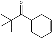 1-Propanone, 1-(3-cyclohexen-1-yl)-2,2-dimethyl- Structure