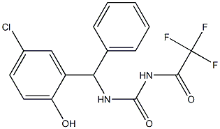 N-[[(5-클로로-2-히드록시-페닐)-페닐-메틸]카르바모일]-2,2,2-트리플루오로-아세트아미드